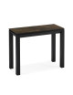 Console fixe Clarté Dasras céramique bois chêne ou noyer - 10 finitions 4 tailles