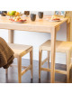 Console extensible Albâtre Dasras bois chêne ou noyer - 10 finitions 2 tailles