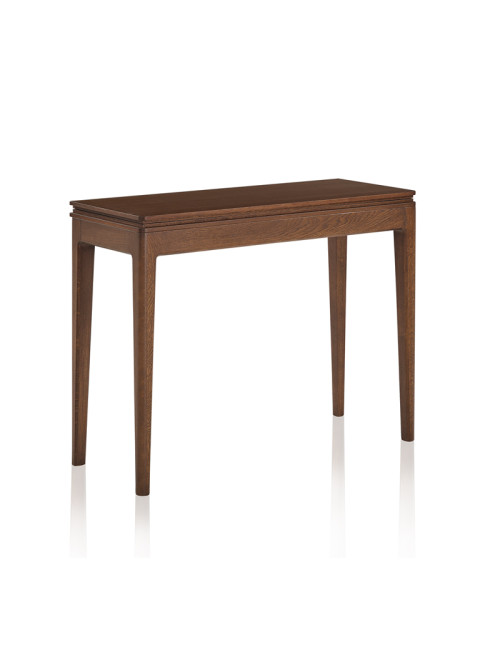 Console extensible Albâtre Dasras céramique bois chêne ou noyer - 10 finitions 2 tailles