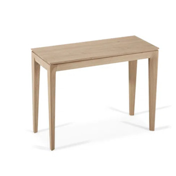 Console extensible Buzz Dasras bois chêne ou noyer - 10 finitions 4 tailles