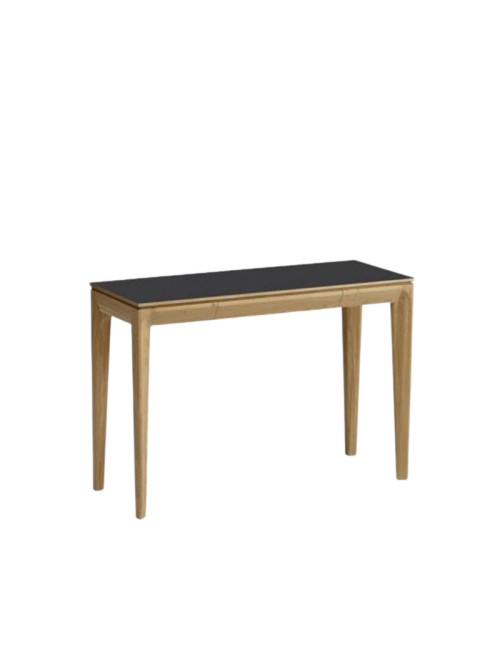 Console extensible Buzz Dasras céramique bois chêne ou noyer - 10 finitions 4 tailles