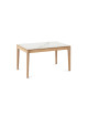 Table à manger fixe Buzz Dasras céramique bois chêne ou noyer - 10 finitions 17 tailles