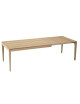 Table à manger extensible Buzz Dasras bois chêne ou noyer - 10 finitions 12 tailles