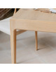Table à manger extensible Albâtre Dasras bois chêne ou noyer - 10 finitions 8 tailles