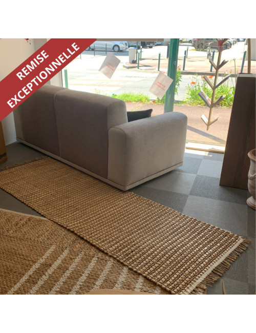 Tapis Balinaise TOULEMONDE BOCHART naturel 80x240cm