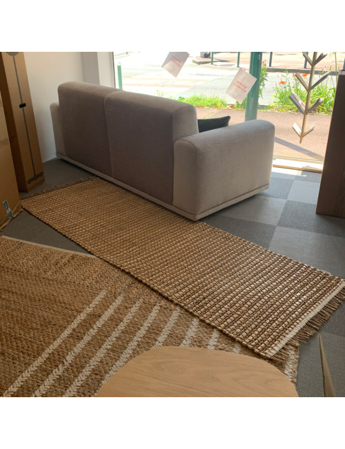 Tapis Balinaise TOULEMONDE BOCHART naturel 80x240cm