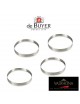 Cercles à tarte De Buyer inox - 11 tailles