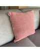 Coussin bi-matière 45x45 HOME SPIRIT - 2 coloris