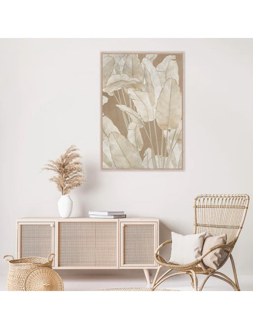 Toile encadrée Kasopo Bananier Pôdevache 65x92.5cm