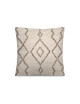 Coussin tressé Pôdevache Evato carré 45x45cm
