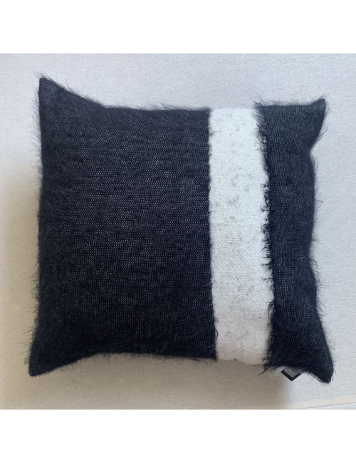 Coussin Faro Pôdevache mohair carré 45x45cm
