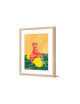 Image encadrée Pôdevache Bilali 30x40cm vase et citron