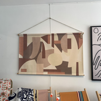 Kakémono toile murale Tribu Taone 120x80cm