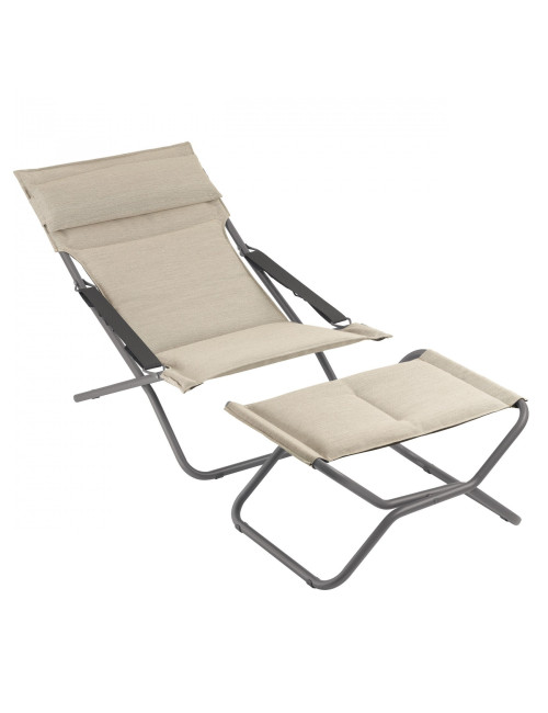 BAYANNE Transat LAFUMA MOBILIER - Latte