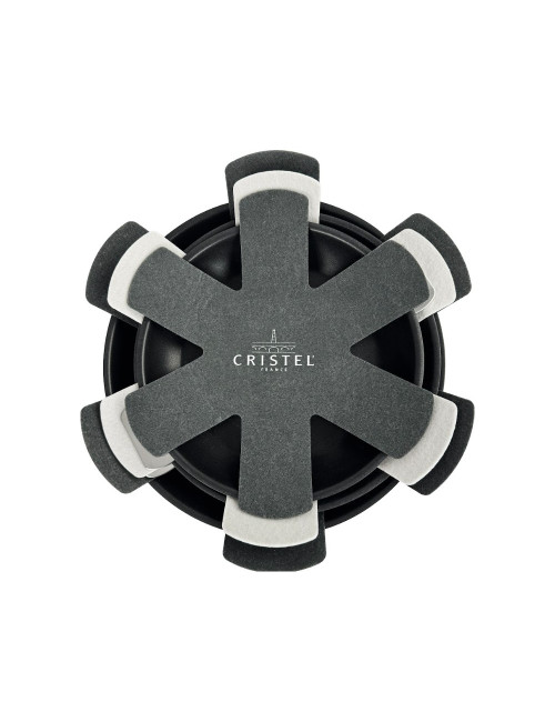 Lot de 3 protections de poêles Cristel