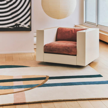 Tapis Tacubaya Toulemonde Bochart - 3 dimensions