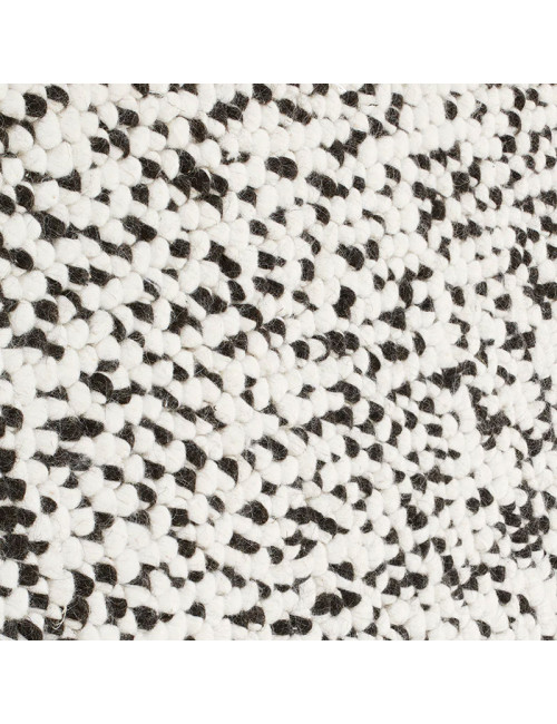 Tapis Serac noir Toulemonde Bochart - 3 dimensions