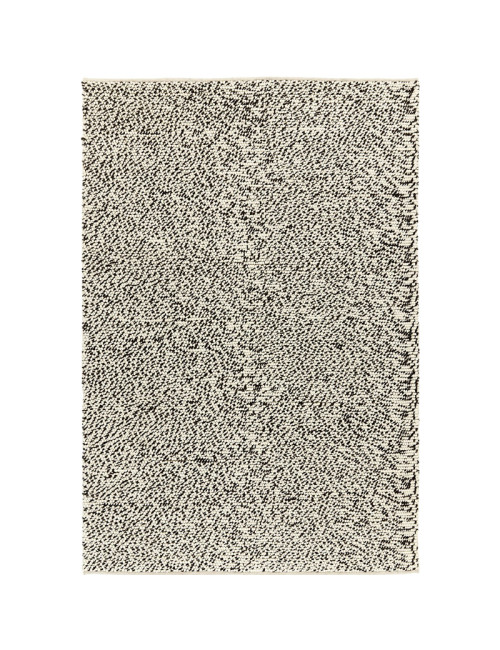 Tapis Serac noir Toulemonde Bochart - 3 dimensions
