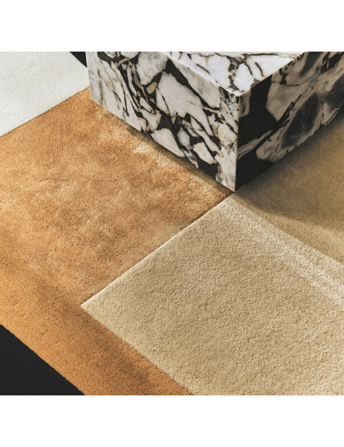Tapis Bijoux noir blanc Toulemonde Bochart - 2 dimensions