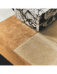 Tapis Bijoux noir blanc Toulemonde Bochart - 2 dimensions
