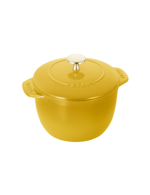 Cocotte à riz Gohan STAUB en fonte - Citron 16cm