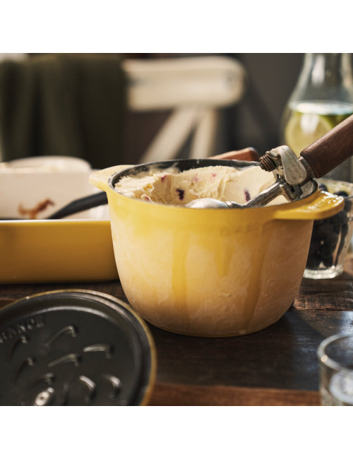 Cocotte à riz Gohan STAUB en fonte - Citron 16cm