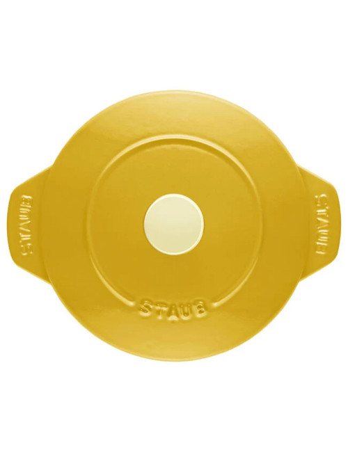 Cocotte à riz Gohan STAUB en fonte - Citron 16cm