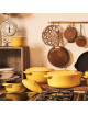 Cocotte Staub Chistera en fonte Citron - 3 tailles