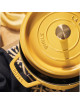 Cocotte en fonte Staub ronde Citron - 5 diamètres