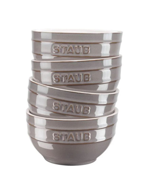 Set de 4 bols Staub en céramique - 5 coloris