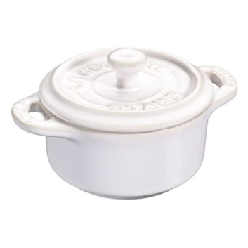 Mini cocotte ronde Staub en céramique 10cm - 9 coloris