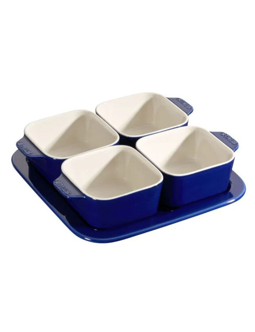 Plat de service à hors-d'oeuvre Staub en céramique - 3 coloris
