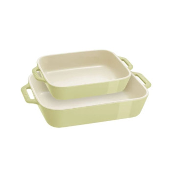 Ensemble de 2 plats à four Staub en céramique - 7 coloris