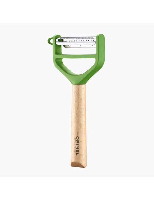 Eplucheur T-duo OPINEL bois ou polymère - 5 coloris