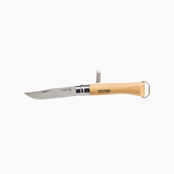 Couteau n°10 OPINEL tire bouchon et décapsuleur