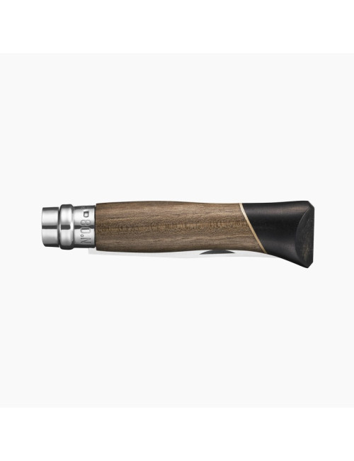 Couteau n°8 OPINEL Tradition Luxe Atelier Noyer et ebène