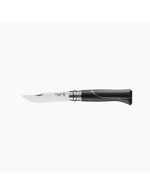 Couteau n°8 OPINEL Tradition Luxe Ellipse Ebène et aluminium