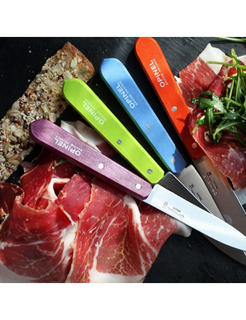 Coffret OPINEL de 4 couteaux d'office n°112 - 2 coloris