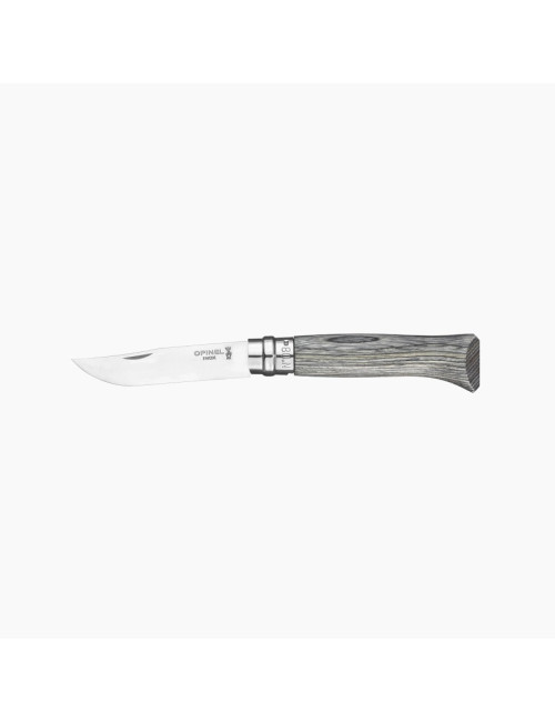 Couteau n°8 OPINEL Tradition Luxe Bouleau lamellé - 3 coloris