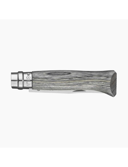 Couteau n°8 OPINEL Tradition Luxe Bouleau lamellé - 3 coloris