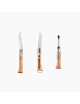 Kit cuisine nomade OPINEL avec couteaux tire bouchon, décapsuleur et planche