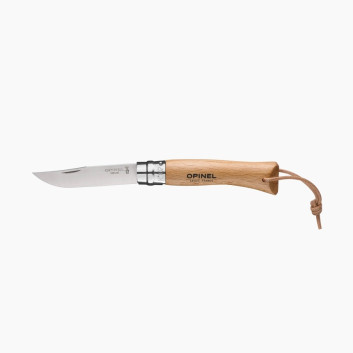 Couteau Baroudeur n°7 - n°8 OPINEL Tradition hêtre naturel - 2 tailles