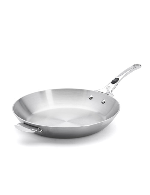 Poêle inox De Buyer Alchimy Loqy amovible - 4 tailles