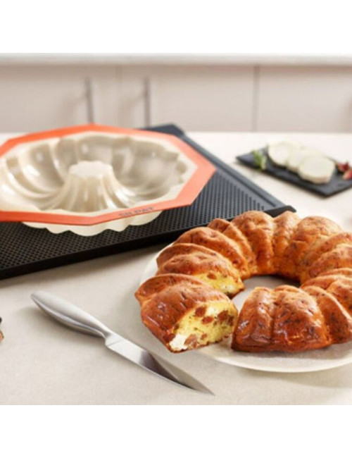 Moule à gâteau rosace SILPAT en silicone 25cm