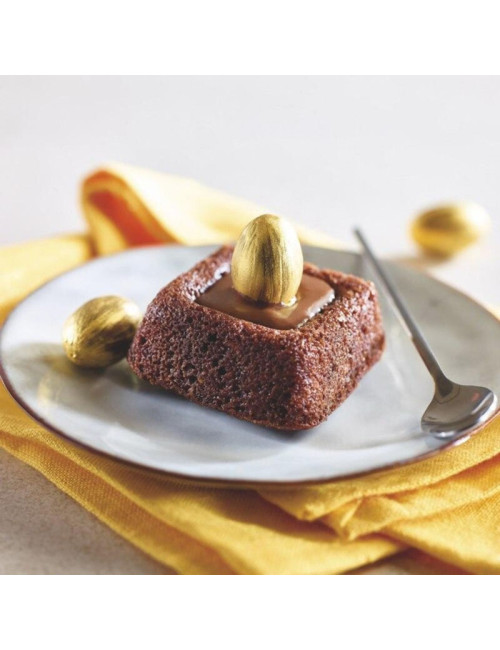 Moule à gâteau 12 savarins carrés SILPAT en silicone 40x30cm