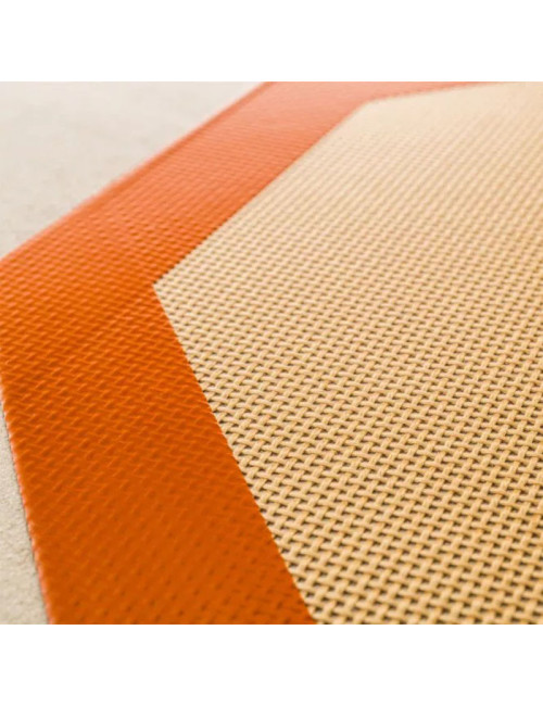 Toile tapis de cuisson spéciale micro-ondes SILPAT en silicone 26x26cm