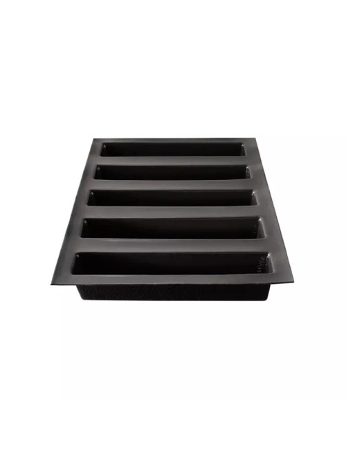 Moule à gâteau 5 cakes longs FLEXIPAN en silicone 40X30cm