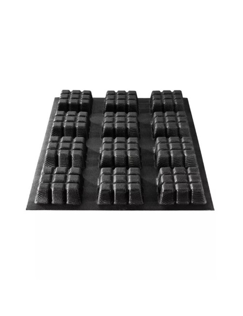 Moule à gâteau 12 mini tablettes FLEXIPAN en silicone 40X30cm