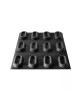 Moule à gâteau 12 barquettes FLEXIPAN en silicone 40X30cm