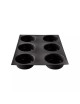 Moule à gâteau 6 grands ronds FLEXIPAN en silicone 40X30cm